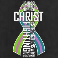 I Can Do All Things Through Christ Metastatic Breast Cancer 11oz C Handle Ceramic Mug