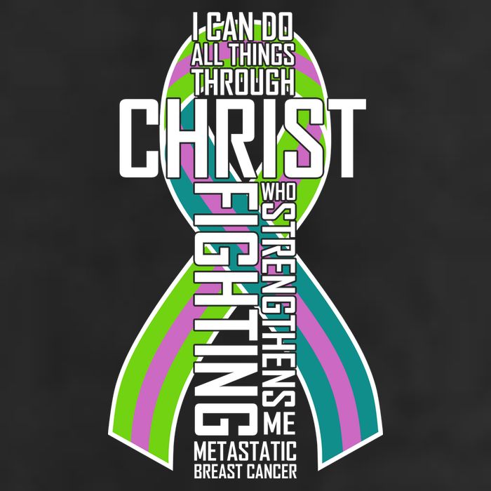 I Can Do All Things Through Christ Metastatic Breast Cancer 11oz C Handle Ceramic Mug