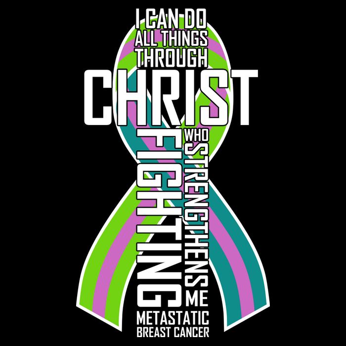 I Can Do All Things Through Christ Metastatic Breast Cancer Youth Performance Sprint T-Shirt