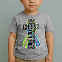 I Can Do All Things Through Christ Metastatic Breast Cancer Toddler T-Shirt