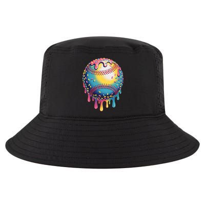 Ice Cream Drip Baseball Stuff Baseball Drip  Cool Comfort Performance Bucket Hat