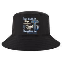 I Can Do All Things Through Christ Who Strengthens Me Diabetes Awareness Cool Comfort Performance Bucket Hat