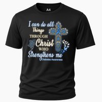 I Can Do All Things Through Christ Who Strengthens Me Diabetes Awareness Cooling Performance Crew T-Shirt