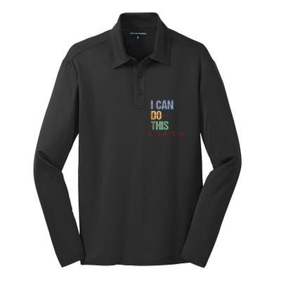 I Can Do This If I Die Funny Saying Quote Silk Touch Performance Long Sleeve Polo