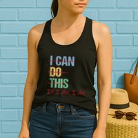 I Can Do This If I Die Funny Saying Quote Womens Tank Top