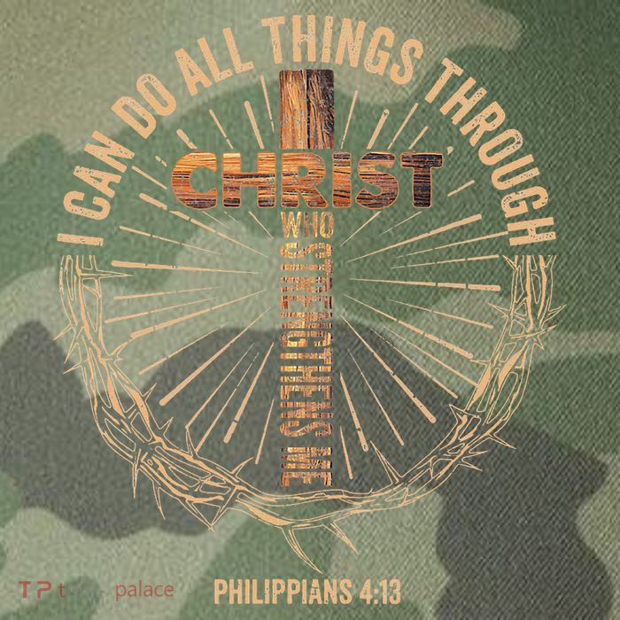I Can Do All Things Through Christ Jesus Christian Legacy Tie Dye Trucker Hat