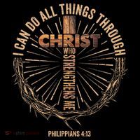 I Can Do All Things Through Christ Jesus Christian Bucket Hat