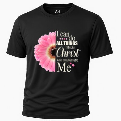 I Can Do All Things Through Christ Who Strengthens Me Bible Cute Gift Performance Shirt