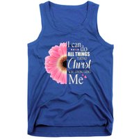 I Can Do All Things Through Christ Who Strengthens Me Bible Cute Gift Tank Top