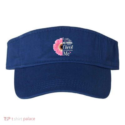I Can Do All Things Through Christ Who Strengthens Me Bible Cute Gift Visor
