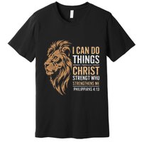 I Can Do All Things Through Christ Inspirational Belief Premium T-Shirt