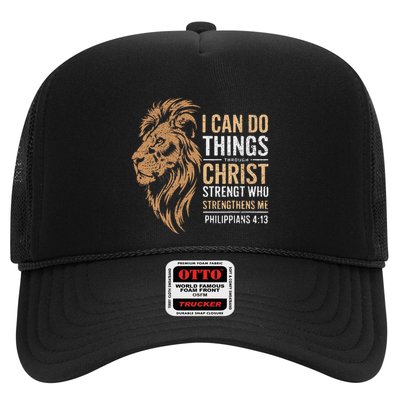 I Can Do All Things Through Christ Inspirational Belief Trucker Hat