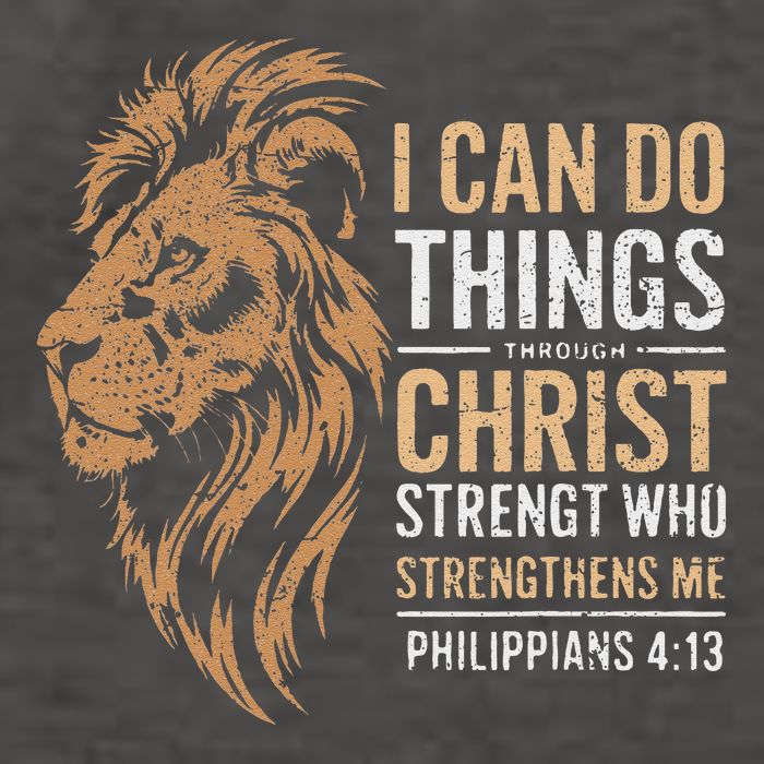 I Can Do All Things Through Christ Inspirational Belief Vector Backpack