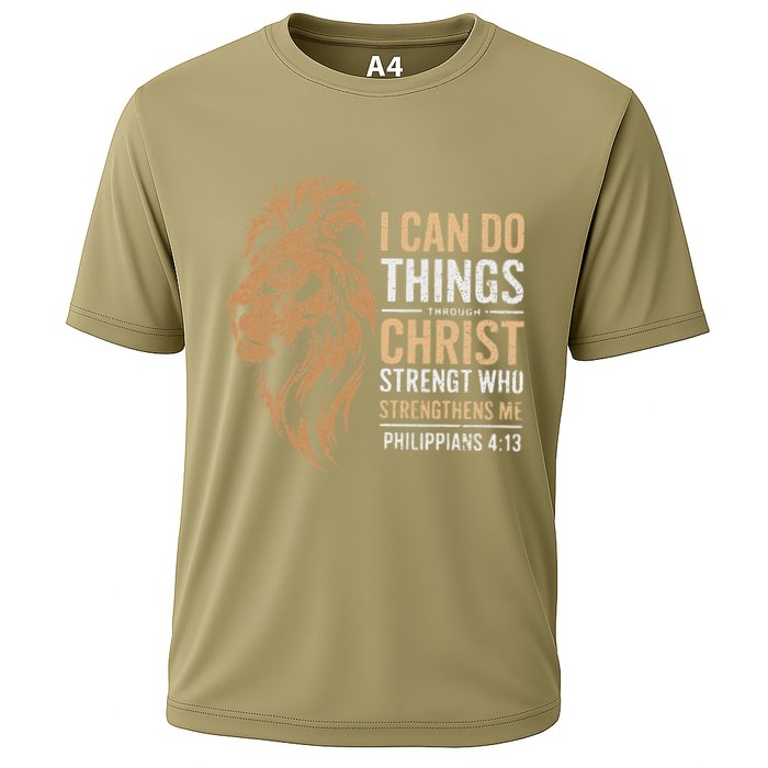 I Can Do All Things Through Christ Inspirational Belief Performance Shirt