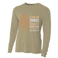 I Can Do All Things Through Christ Inspirational Belief Cooling Performance Long Sleeve Crew