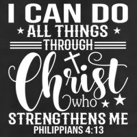 I Can Do All Things Through Christ Bible Gift 11oz C Handle Ceramic Mug