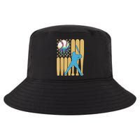 Ice Cream Drip Baseball Bat Baseball Player 4th Of July Cool Comfort Performance Bucket Hat