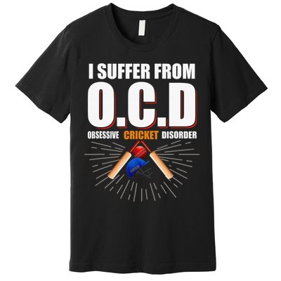 Indian Cricketer Dhoni 7 Cricket Lover Fan Sports Lover Premium T-Shirt