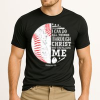 I Can Do All Things Through Christ Who Strengthens Me Baseball Cooling Performance Crew T-Shirt