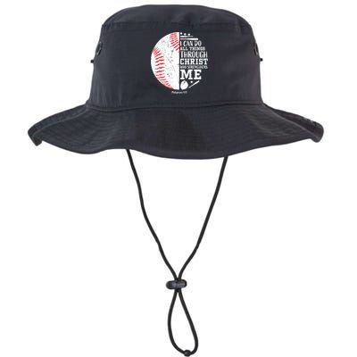 I Can Do All Things Through Christ Who Strengthens Me Baseball Bucket Hat