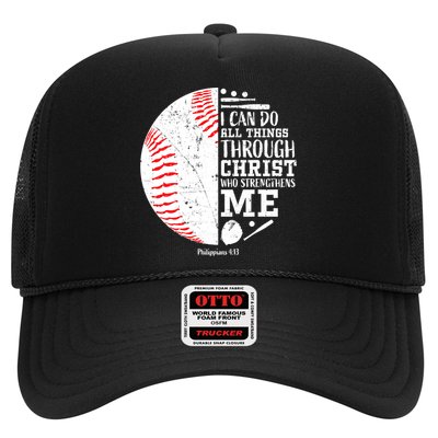 I Can Do All Things Through Christ Who Strengthens Me Baseball Trucker Hat