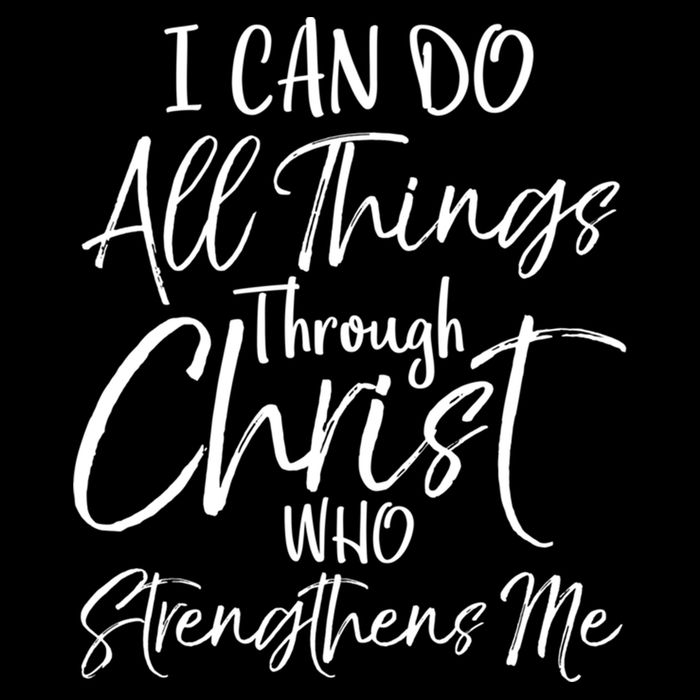 I Can Do All Things Through Christ Who Strengthens Me Cool Gift Cooling Performance Crew T-Shirt