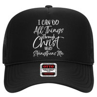 I Can Do All Things Through Christ Who Strengthens Me Cool Gift Trucker Hat