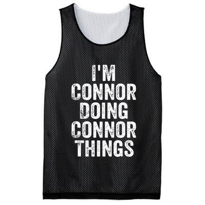 IM Connor Doing Connor Things Personalized First Name Mesh Reversible Basketball Jersey Tank