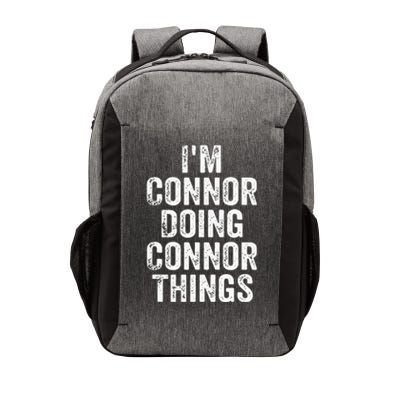 IM Connor Doing Connor Things Personalized First Name Vector Backpack