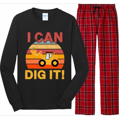 I Can Dig It! Long Sleeve Pajama Set