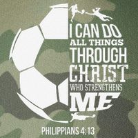 I Can Do All Things Through Christ Soccer Player Christian Legacy Tie Dye Trucker Hat