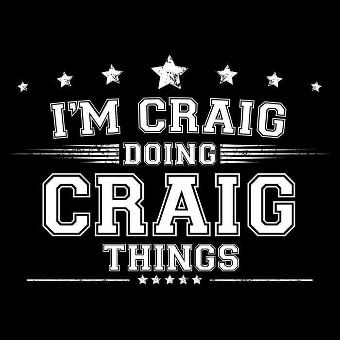 Im Craig Doing Craig Things Backpack
