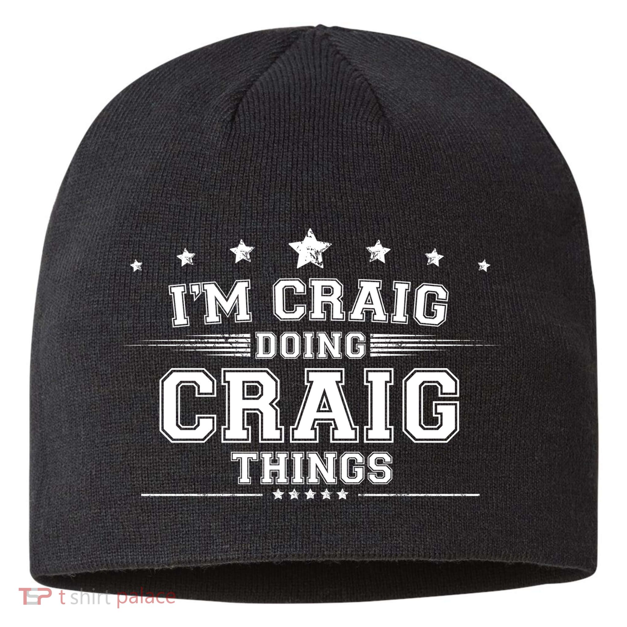 Im Craig Doing Craig Things Sustainable Beanie