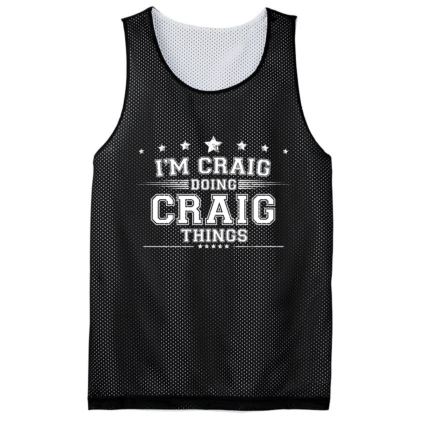 Im Craig Doing Craig Things Mesh Reversible Basketball Jersey Tank