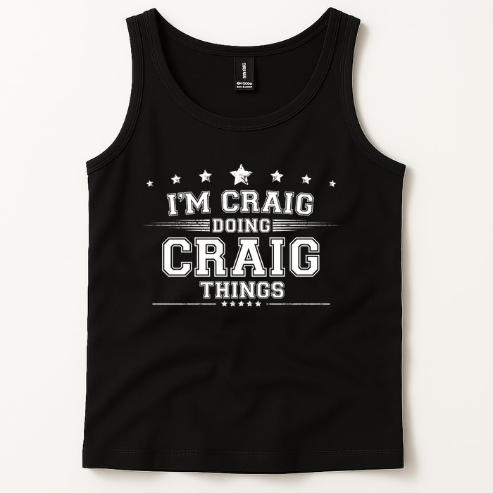 Im Craig Doing Craig Things Tank Top