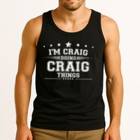 Im Craig Doing Craig Things Tank Top