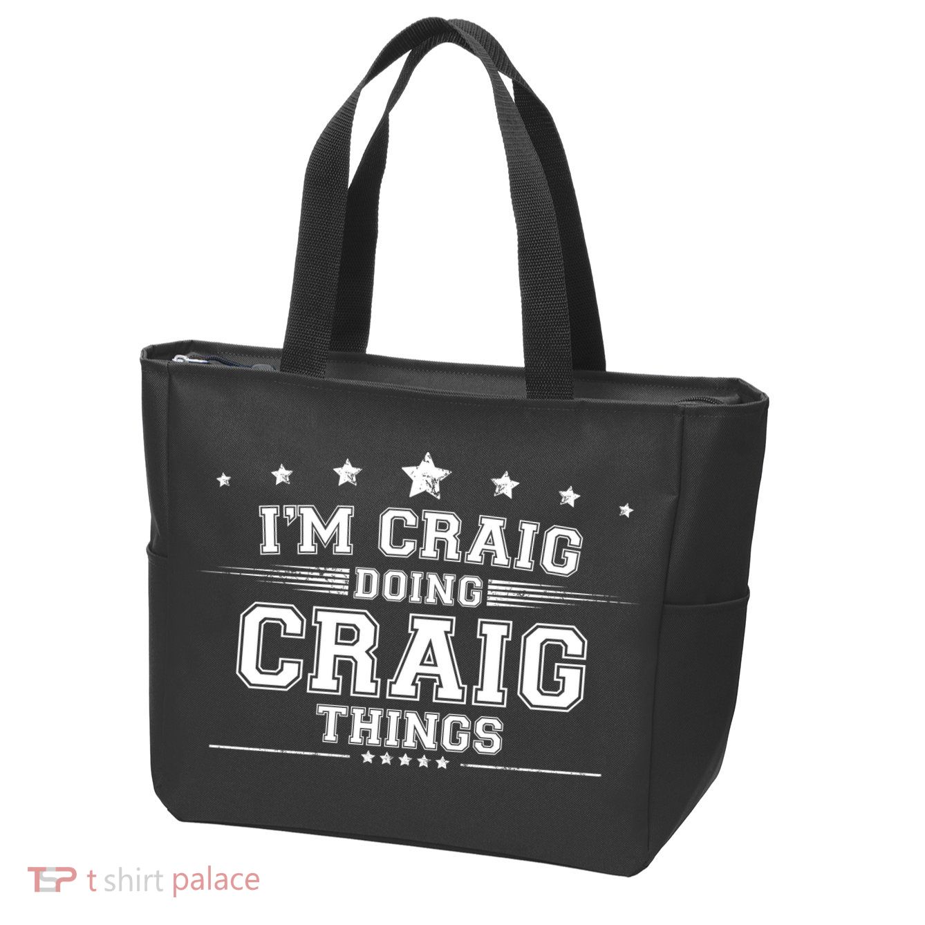Im Craig Doing Craig Things Zip Tote Bag
