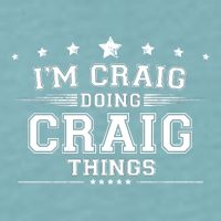 Im Craig Doing Craig Things Sueded Cloud Jersey T-Shirt