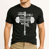 I Can Do All Things Through Christ Christian Bible Workout Cooling Performance Crew T-Shirt