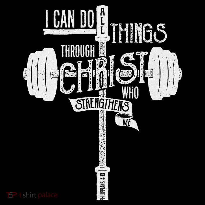 I Can Do All Things Through Christ Christian Bible Workout 7-Panel Snapback Hat