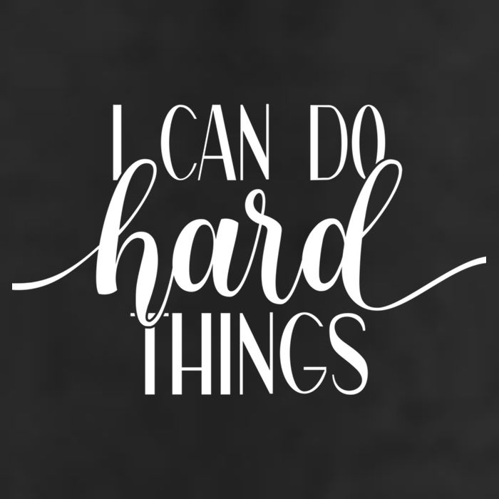 I Can Do Hard Things Gym Motivation Fitness Inspirational Meaningful Gift Golf Towel