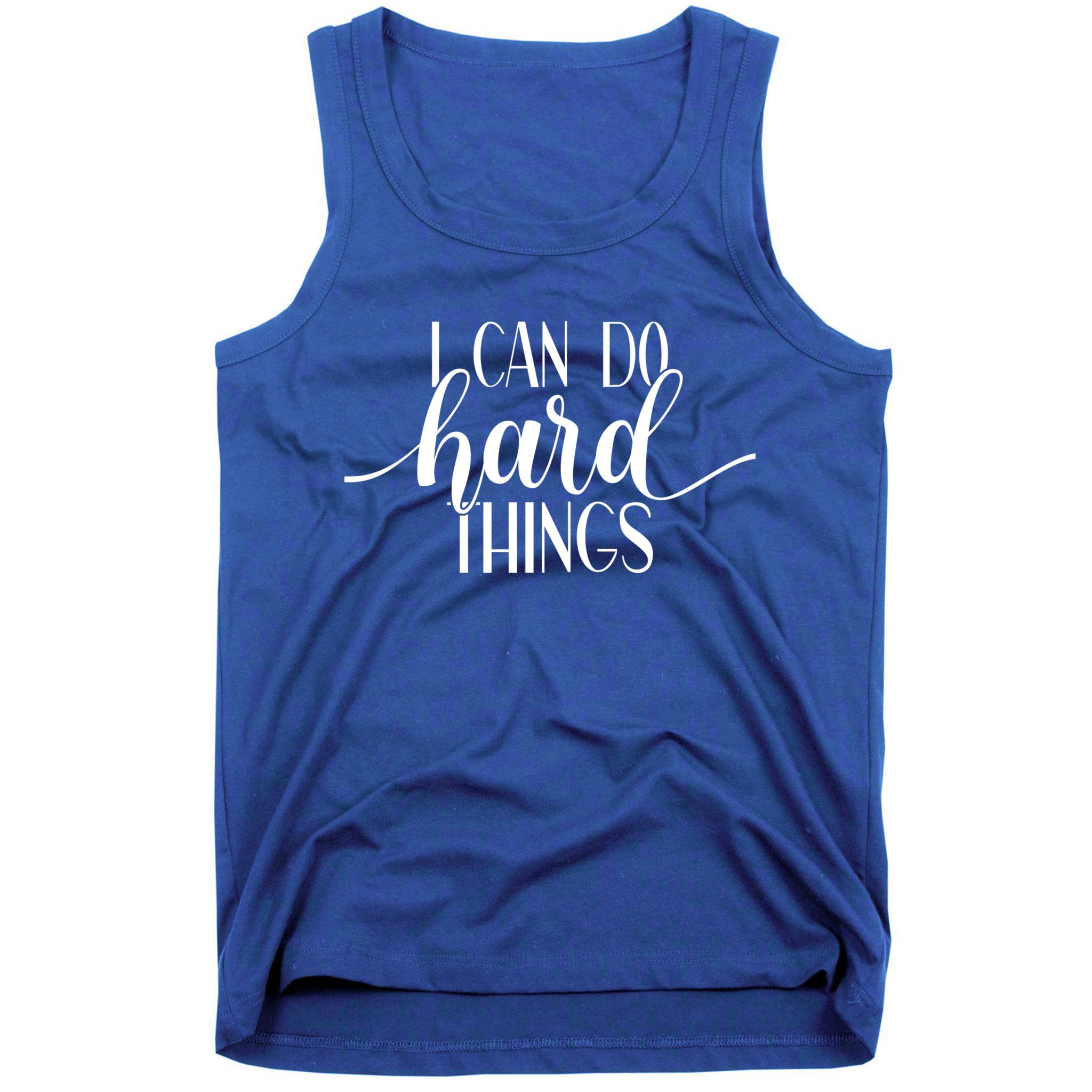 I Can Do Hard Things Gym Motivation Fitness Inspirational Meaningful Gift Tank Top