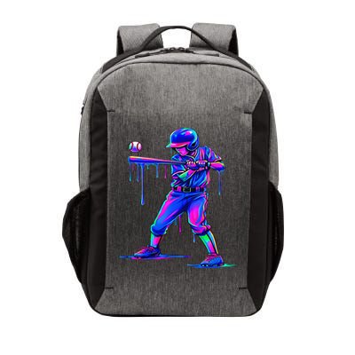 Ice Cream Drip Baseball Melting Bat Player Vector Backpack