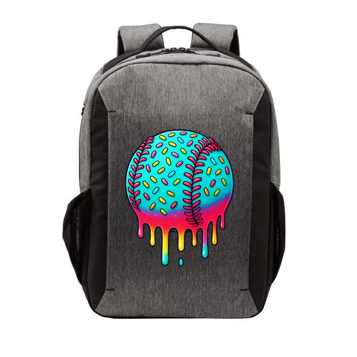 Ice Cream Drip Baseball Stuff Baseball Vector Backpack
