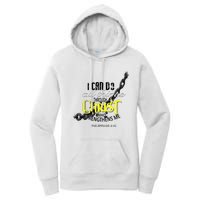 I Can Do All Things Through Christ Philippians 413 Bible Women's Pullover Hoodie