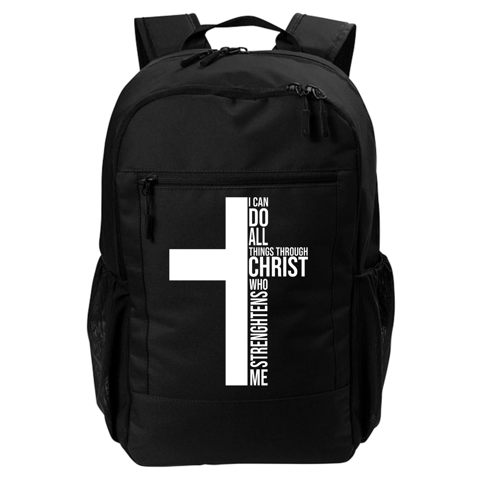 I Can Do All Things Through Christ Who Strengthens Me Backpack
