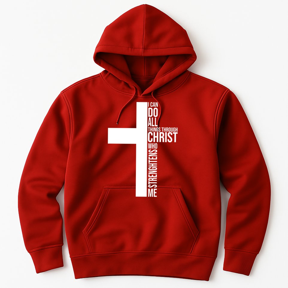 I Can Do All Things Through Christ Who Strengthens Me Hoodie