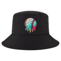 Ice Cream Drip Baseball Stuff Baseball Drip Cool Comfort Performance Bucket Hat