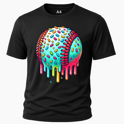 Ice Cream Drip Baseball Stuff Baseball Drip Performance Shirt