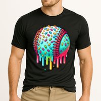 Ice Cream Drip Baseball Stuff Baseball Drip Cooling Performance Crew T-Shirt